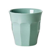 Khaki Green Melamine Cup by Rice DK